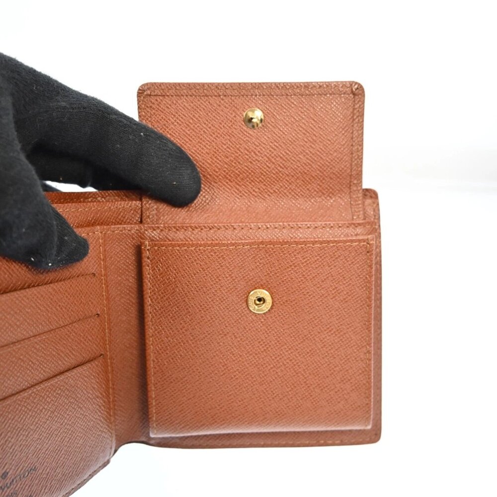 Authentic LOUIS VUITTON Monogram Marco Leather Wallet bsj238-121125 - Picture 11 of 16